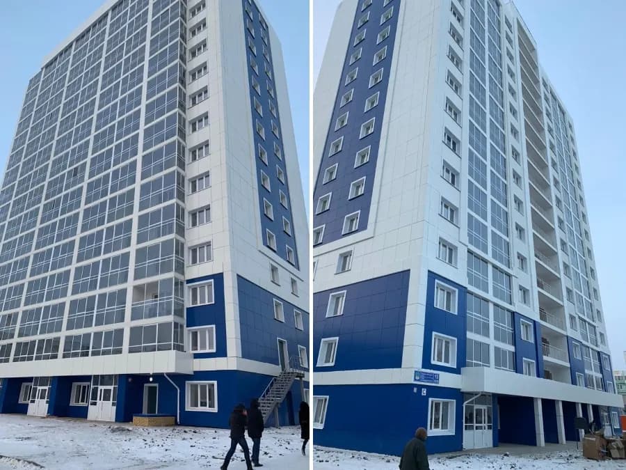 Жилой дом, Набережные Челны, 52 микрорайон