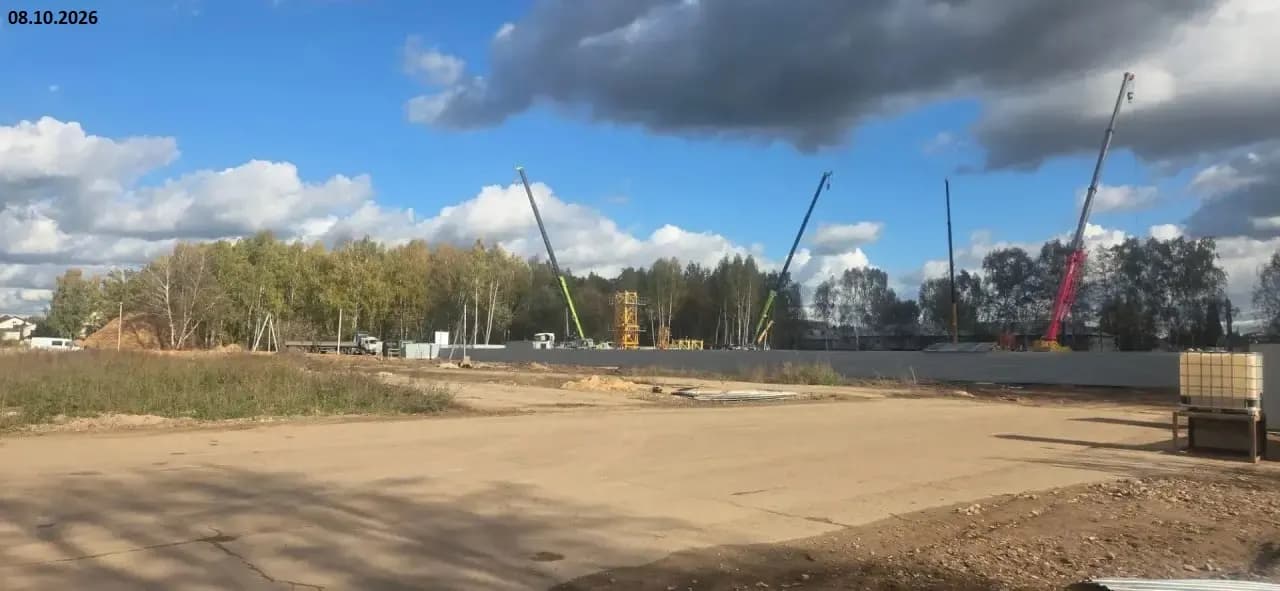Уникод на Залесной: ход строительства, октябрь 2026