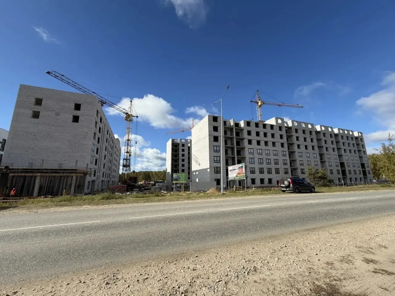 Зеленая Долина: ход строительства, октябрь 2026
