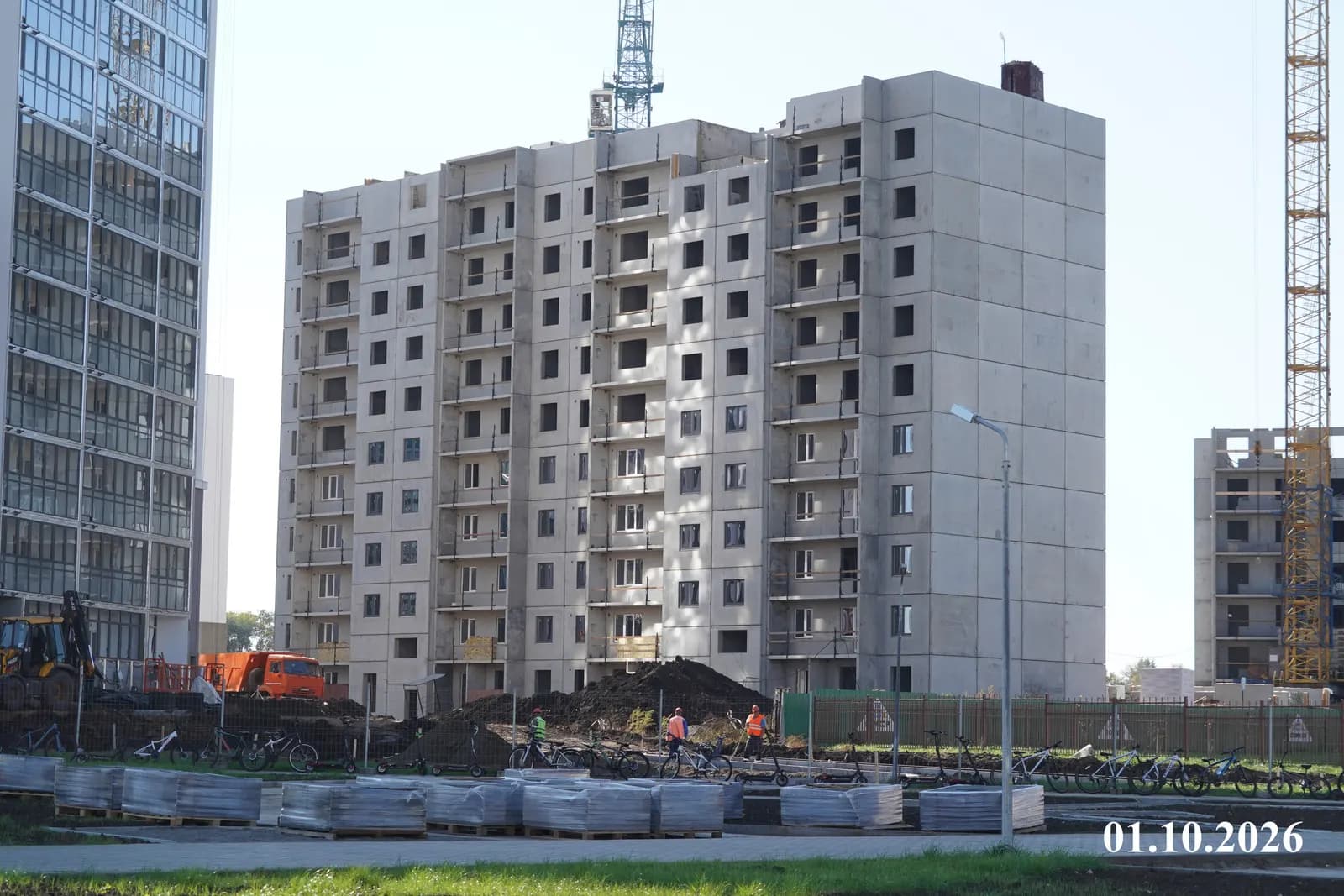 Романтики: ход строительства, октябрь 2026