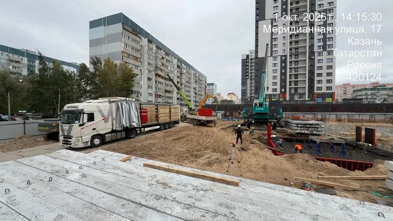 Зенит: ход строительства, сентябрь 2026