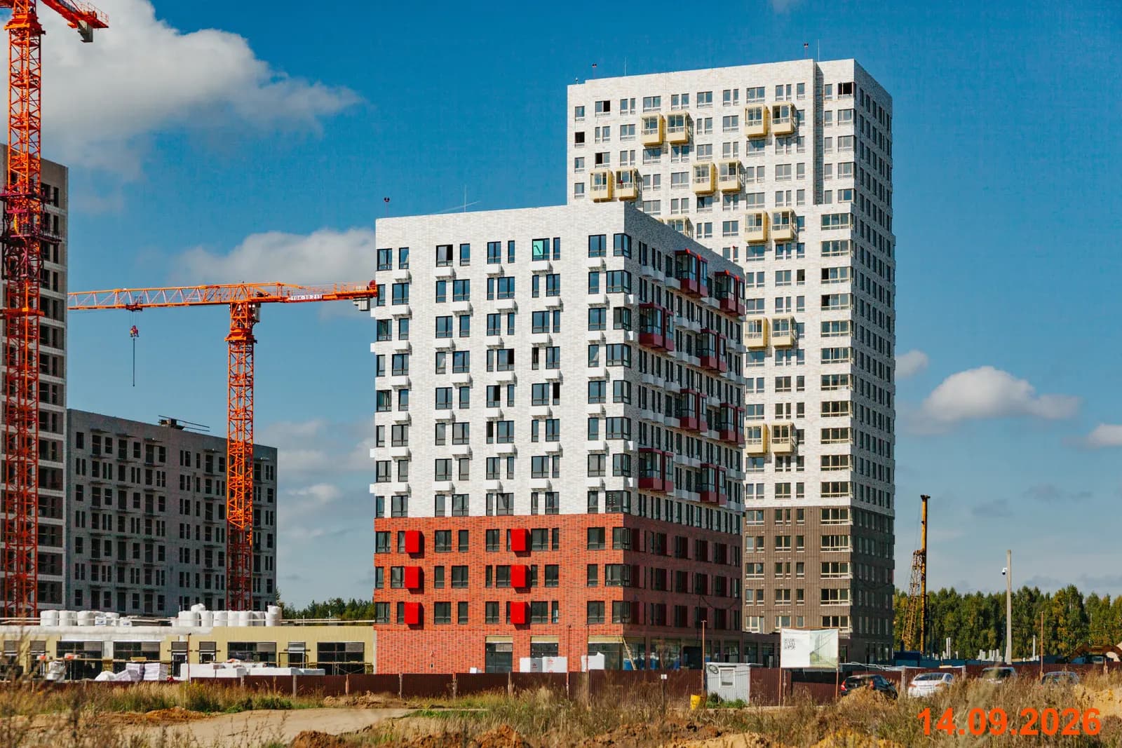 Матюшино парк: ход строительства, сентябрь 2026