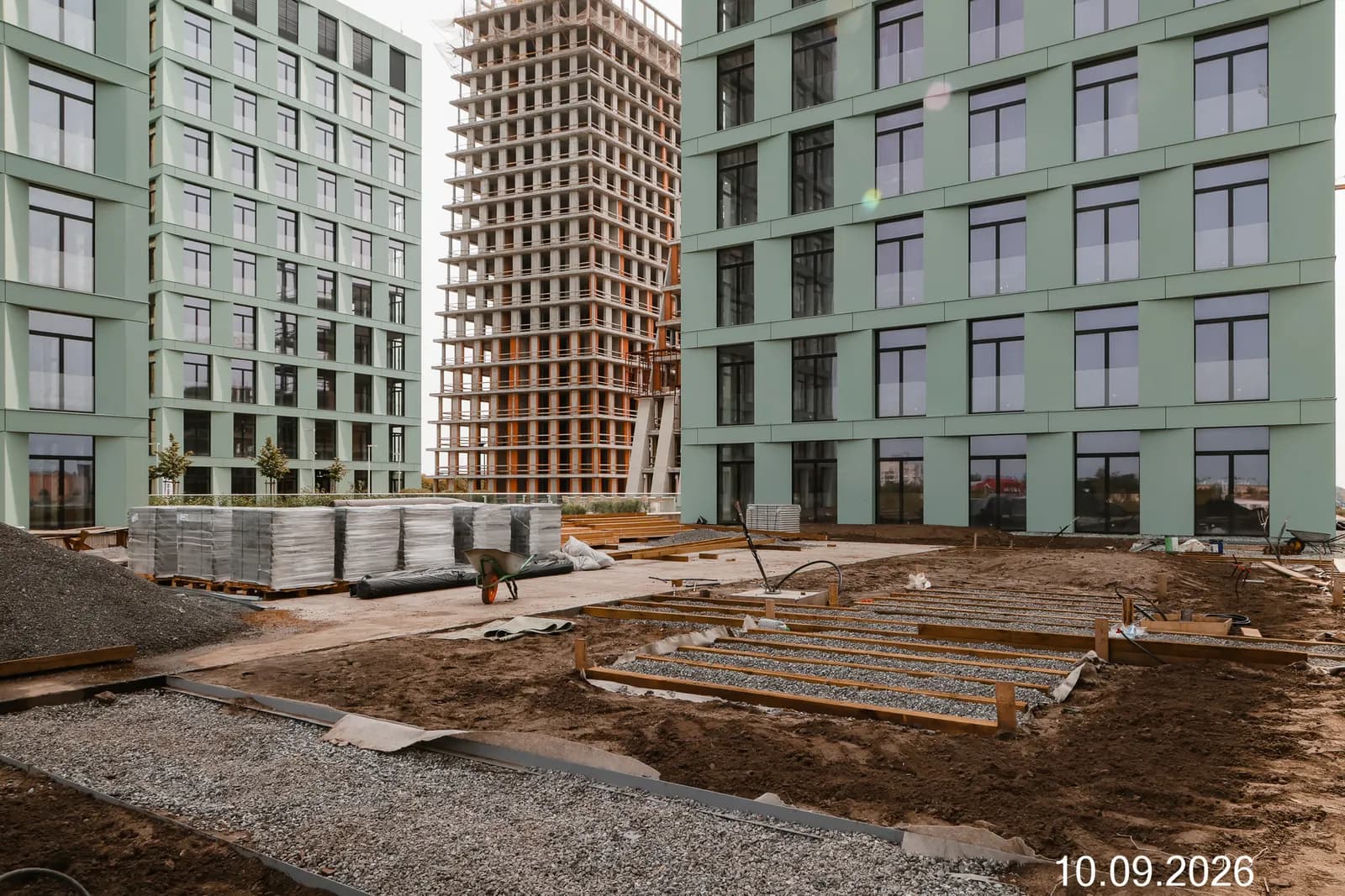 Яналиф: ход строительства, сентябрь 2026
