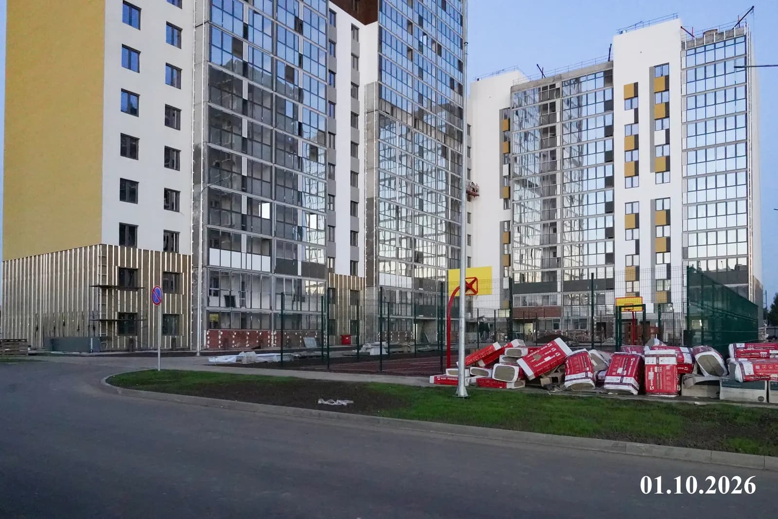 Время: ход строительства, октябрь 2026