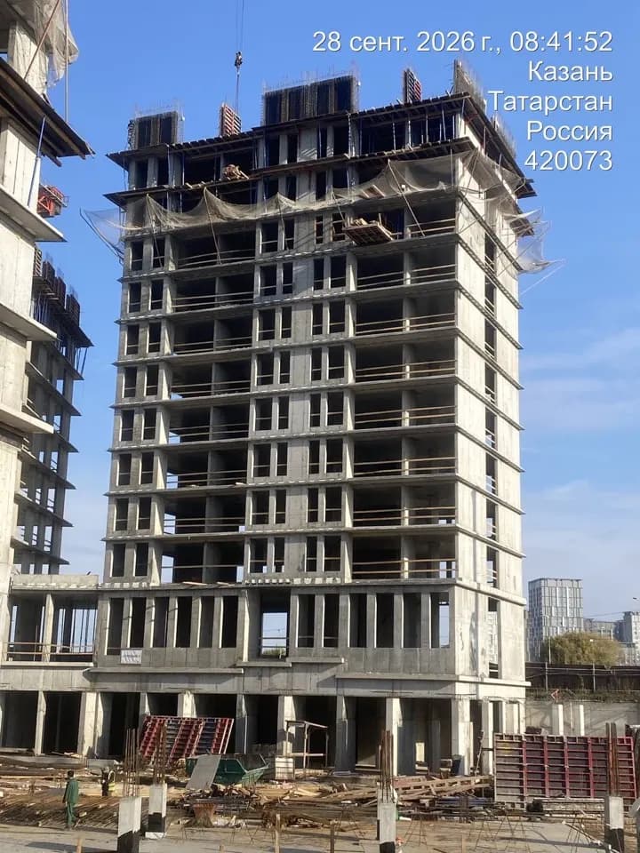 Унай: ход строительства, сентябрь 2026