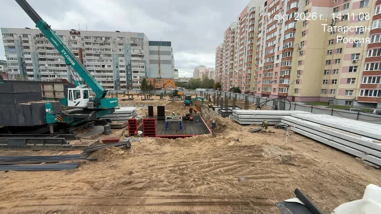 Зенит: ход строительства, сентябрь 2026