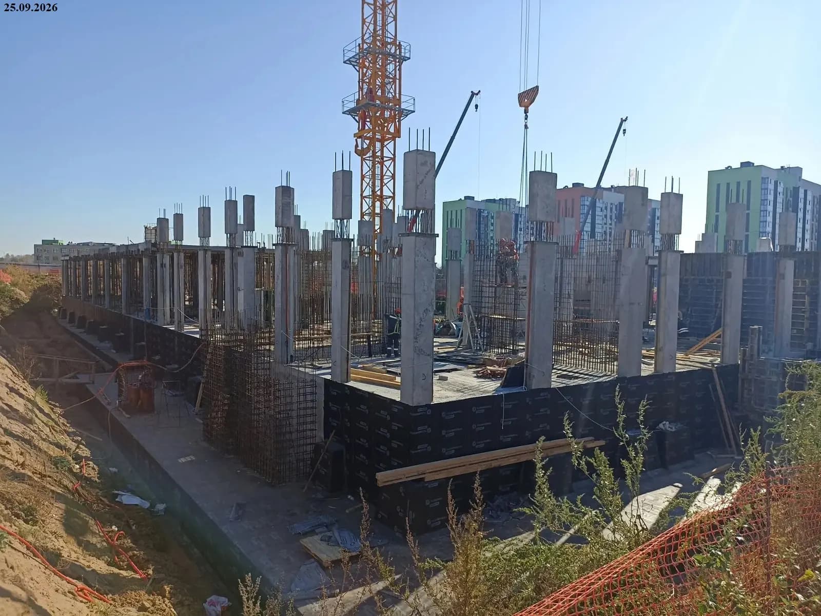 Дома у сада: ход строительства, сентябрь 2026