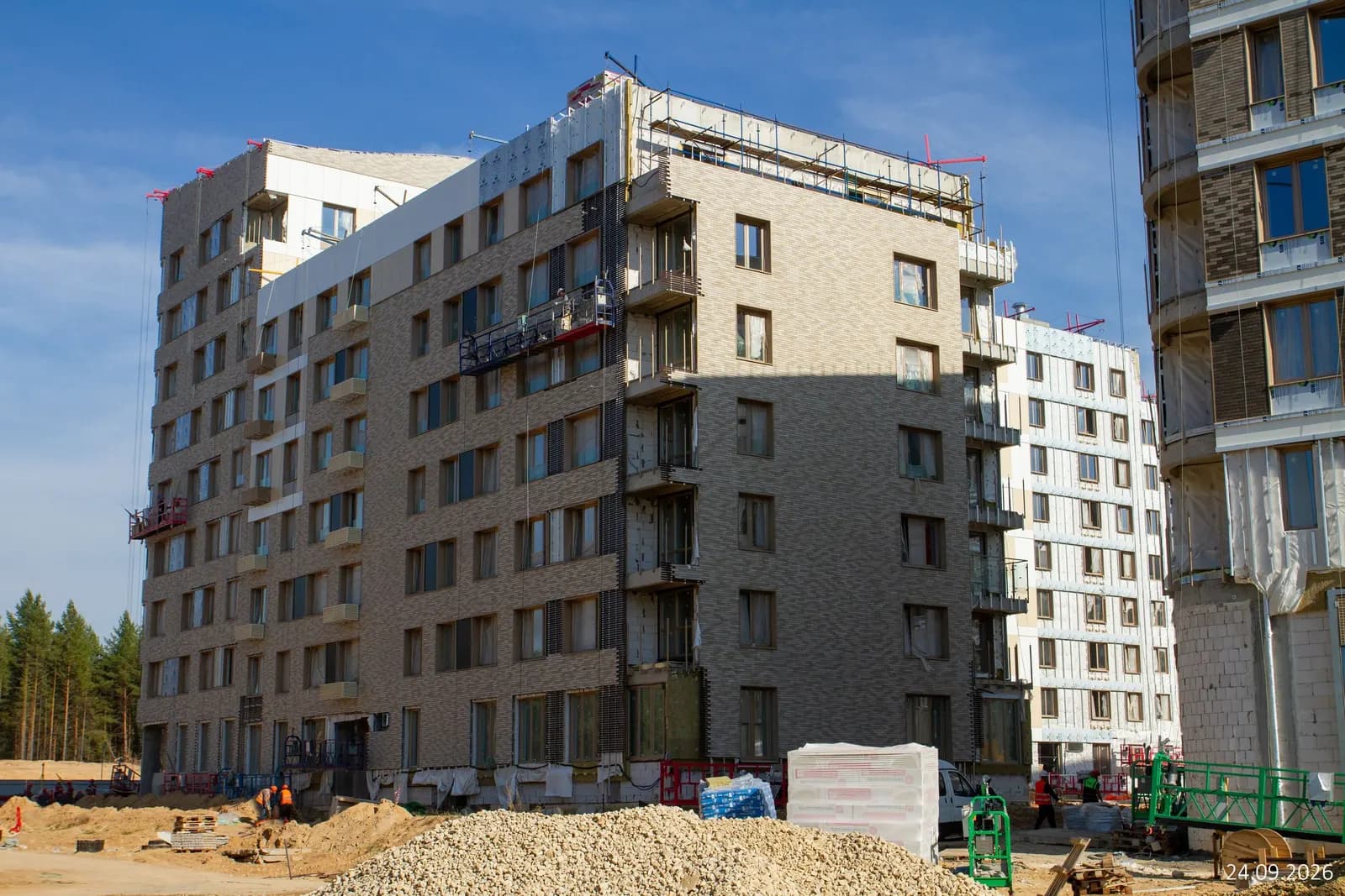 Экосити: ход строительства, сентябрь 2026
