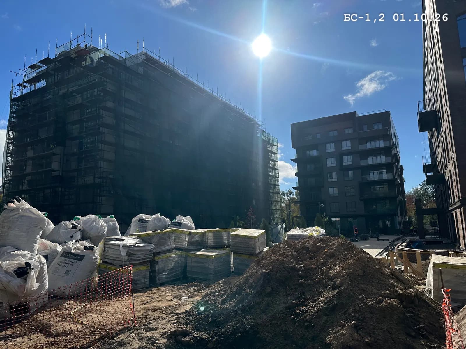 Заман: ход строительства, октябрь 2026