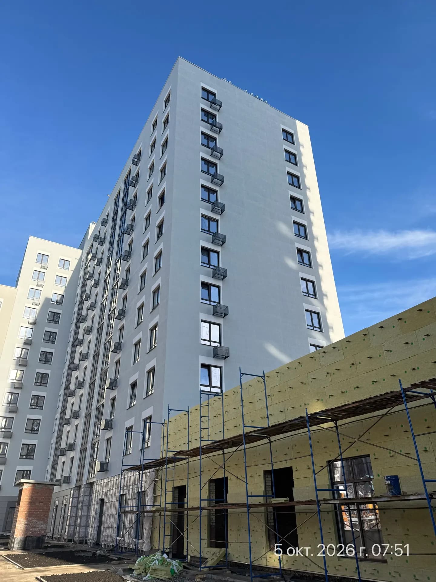 Город: ход строительства, октябрь 2026