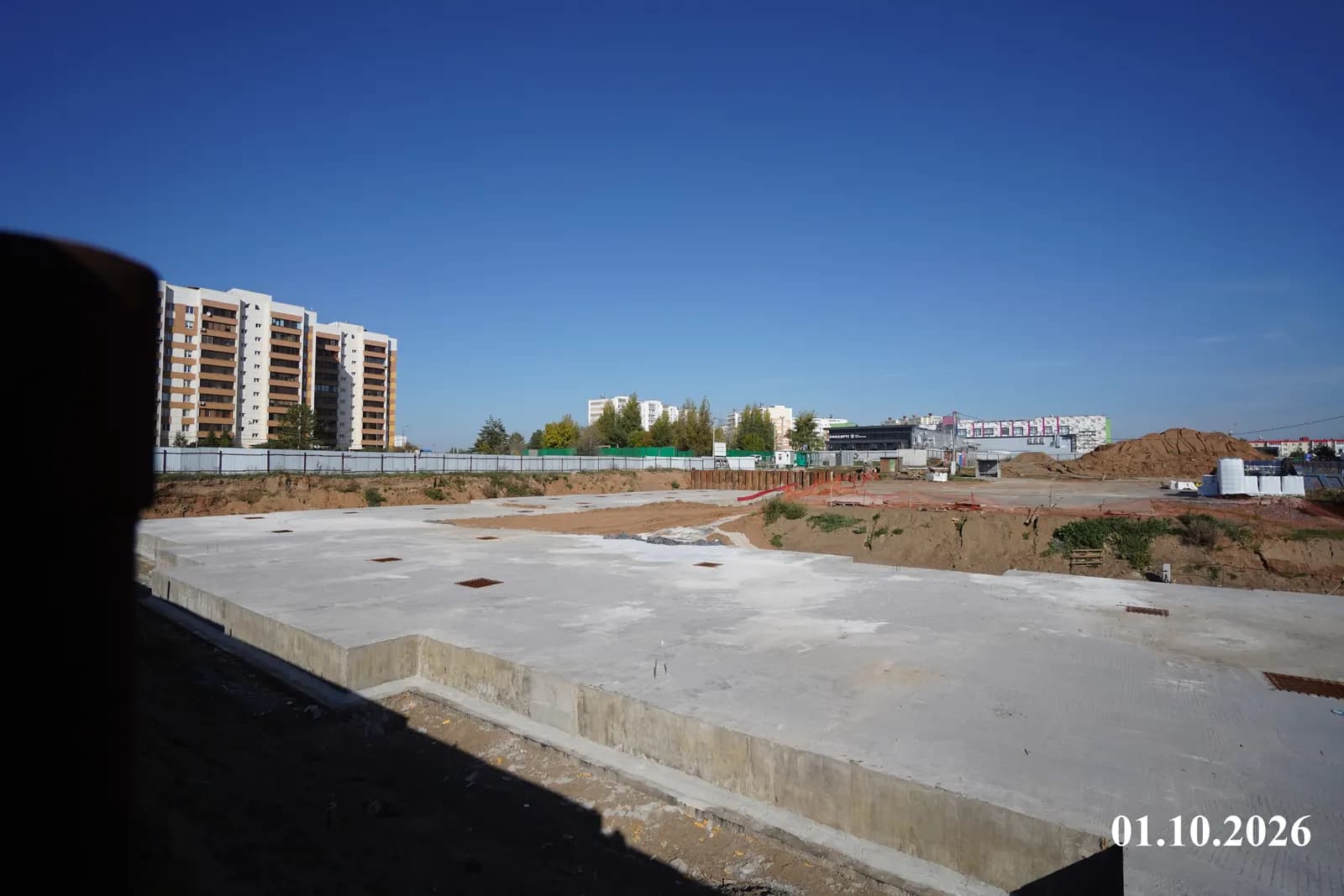 Адымнар: ход строительства, октябрь 2026