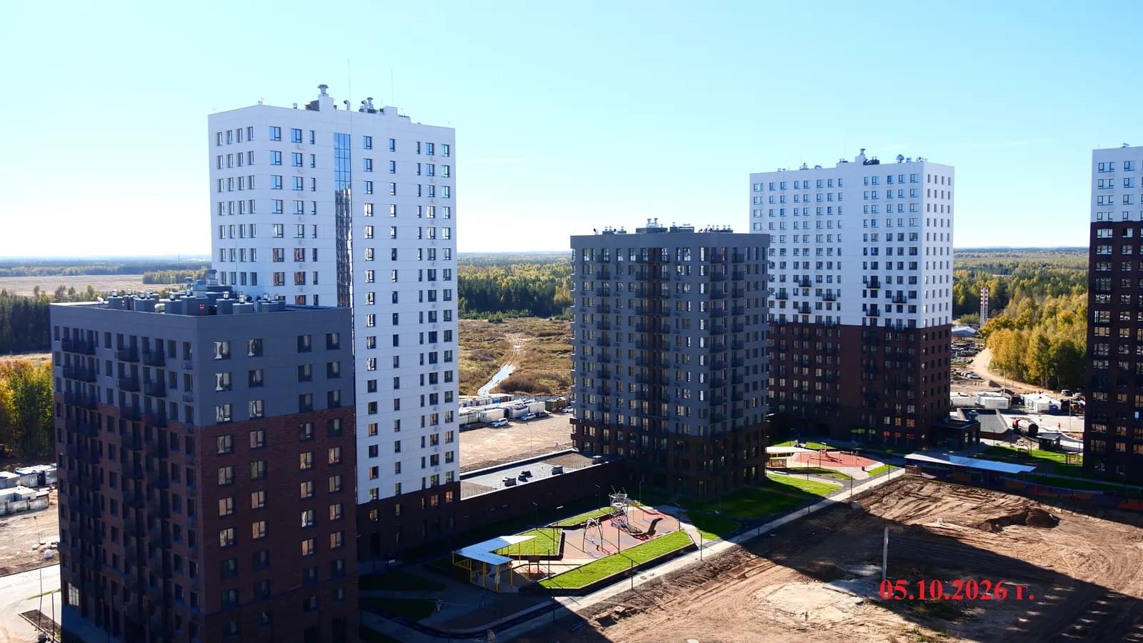 Станция Спортивная: ход строительства, октябрь 2026