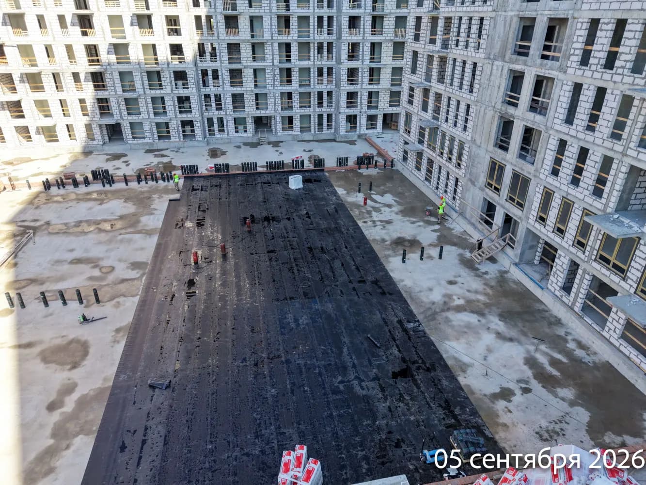 Манзара: ход строительства, сентябрь 2026